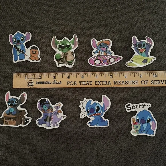 8 stitch decal/stickers - Picture 2 of 2